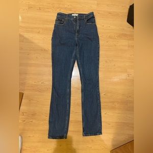 Abercrombie 90s ultra high rise slim straight Jean